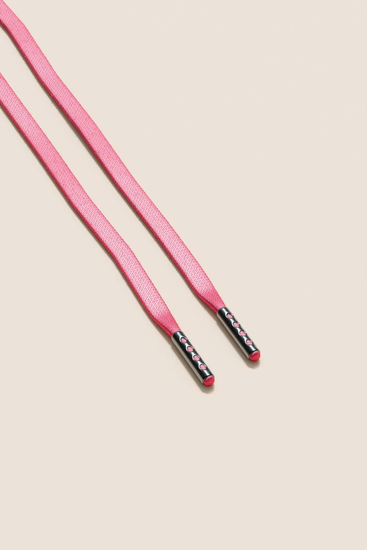 Pink | Flache Gewachste Schnürsenkel
