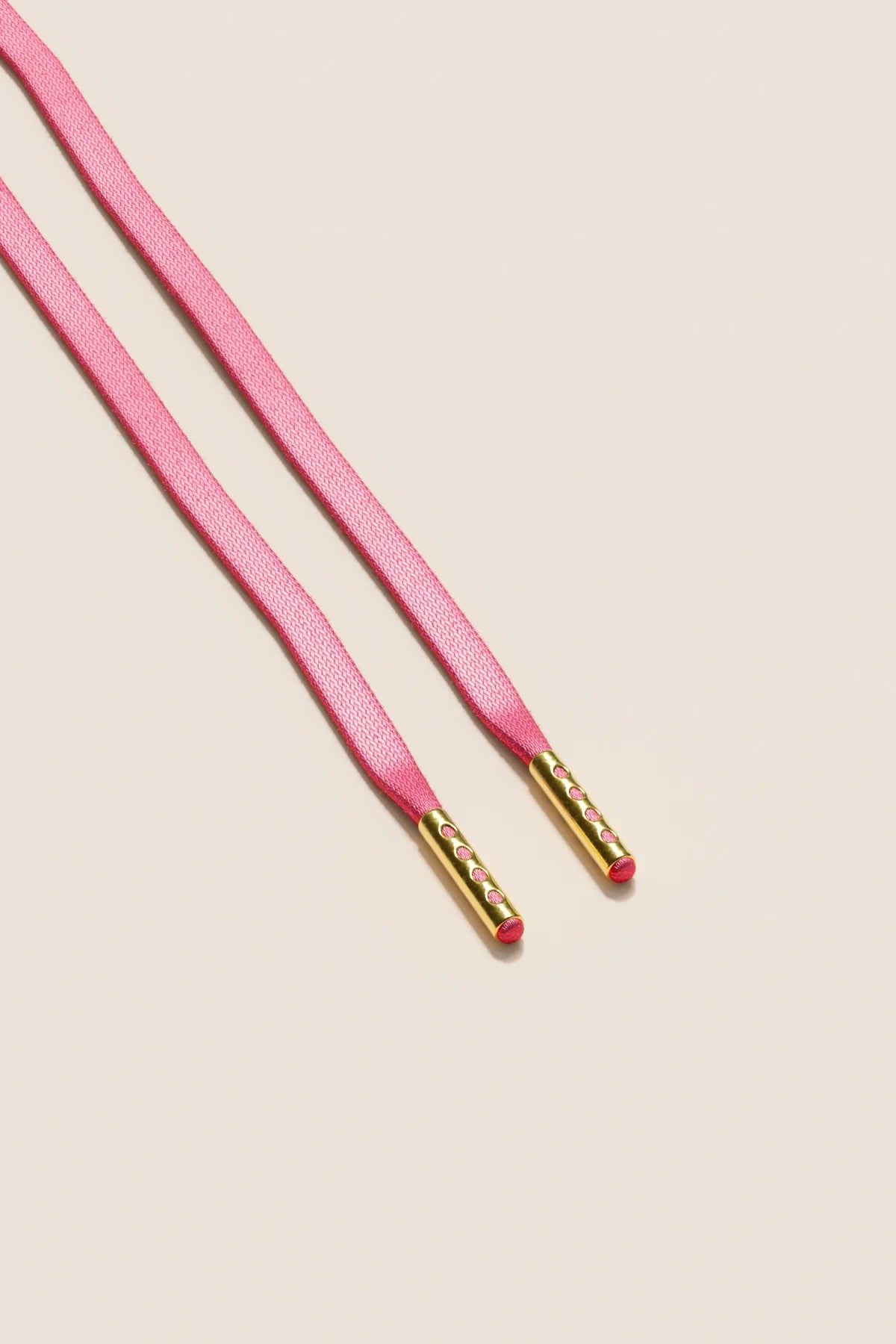 Pink | Flache Gewachste Schnürsenkel