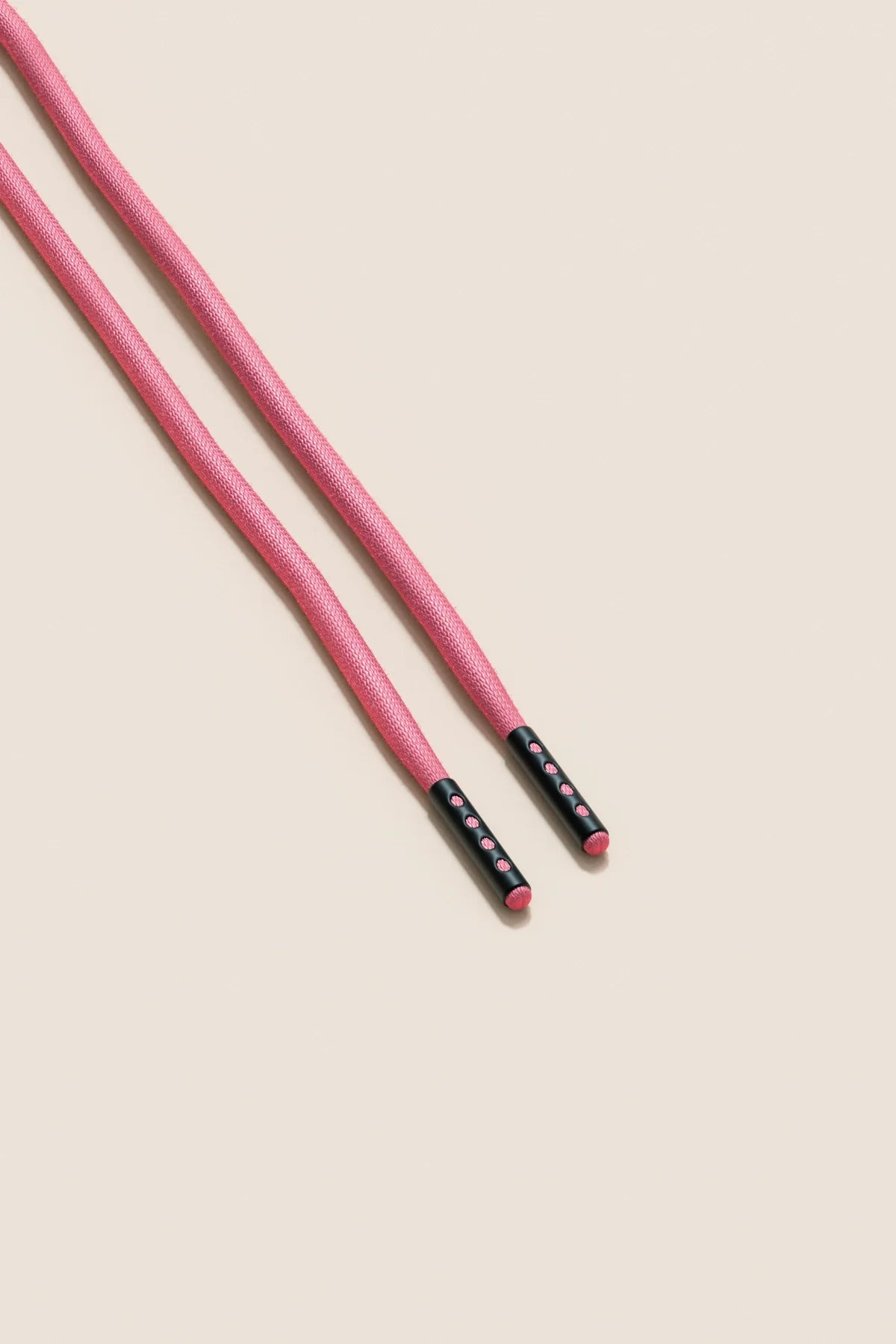 Pink | 4 mm Round Waxed Shoelaces