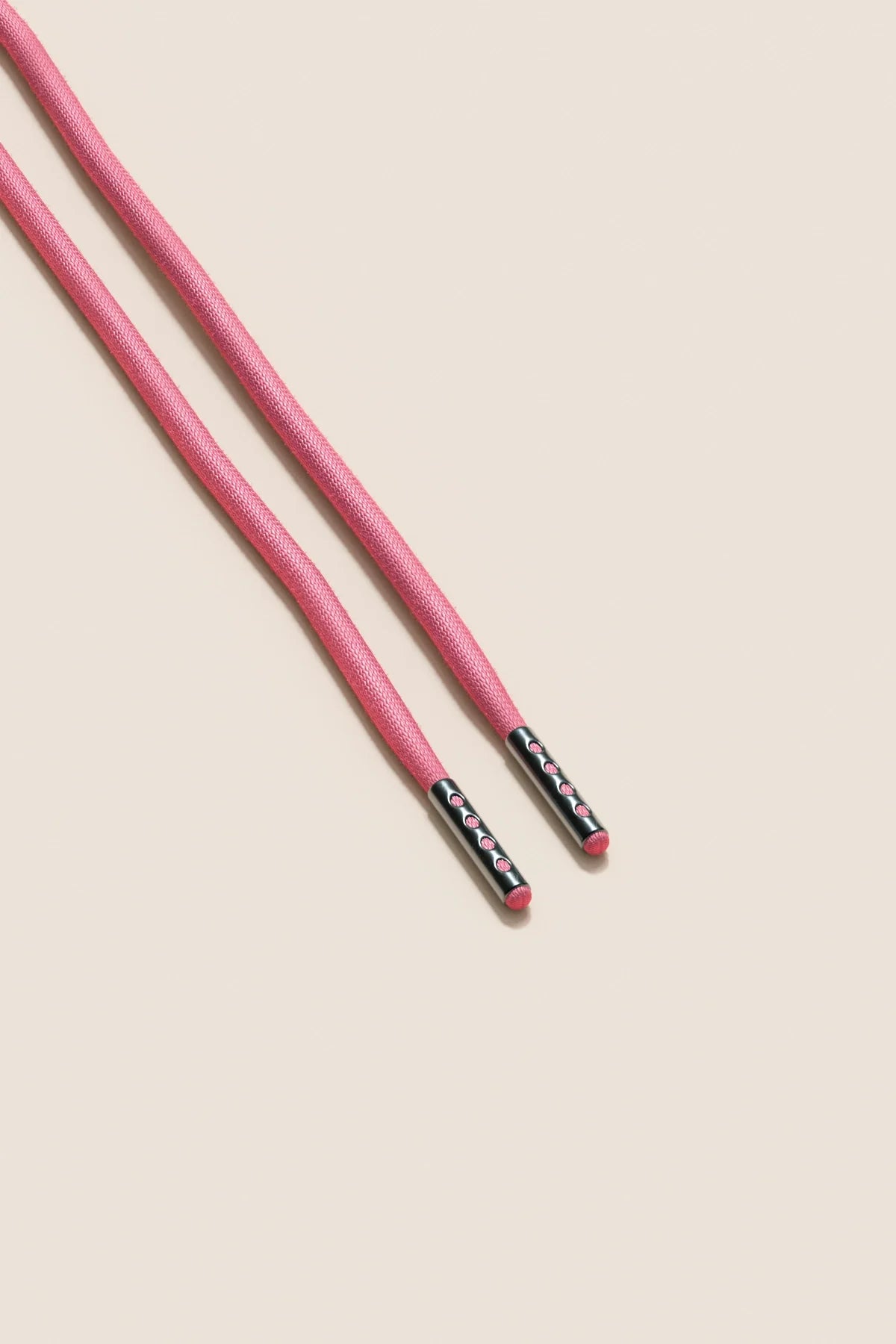 Pink | 4 mm Round Waxed Shoelaces