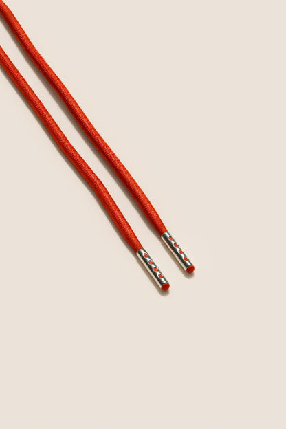 Pomegranate | 4 mm Round Waxed Shoelaces