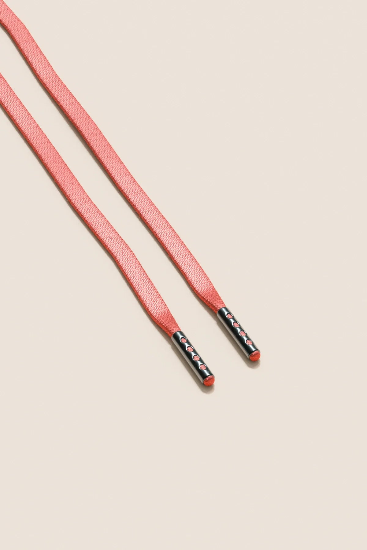 Salmon | Flat Waxed Shoelaces