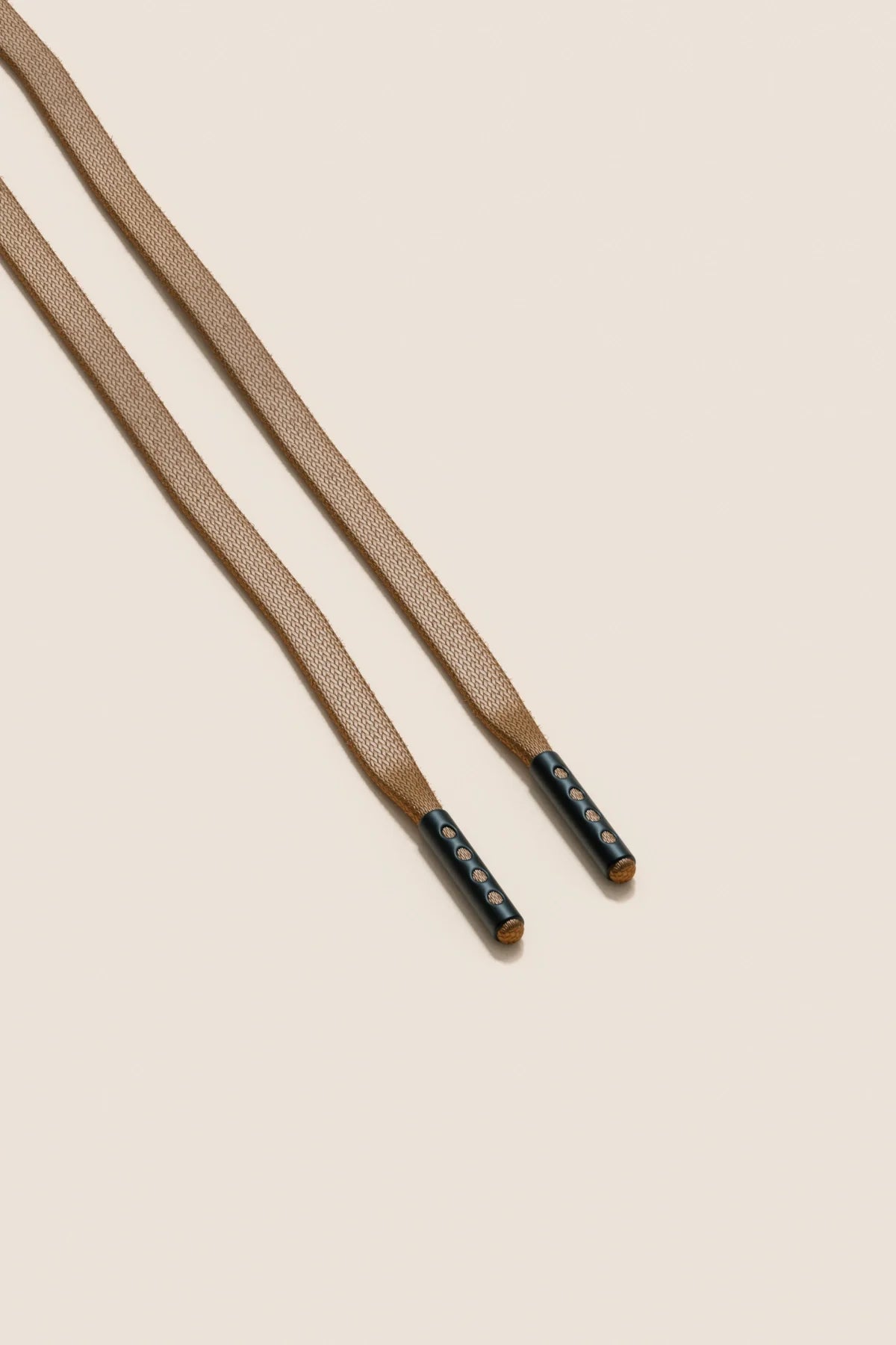 Taupe | Flat Waxed Shoelaces