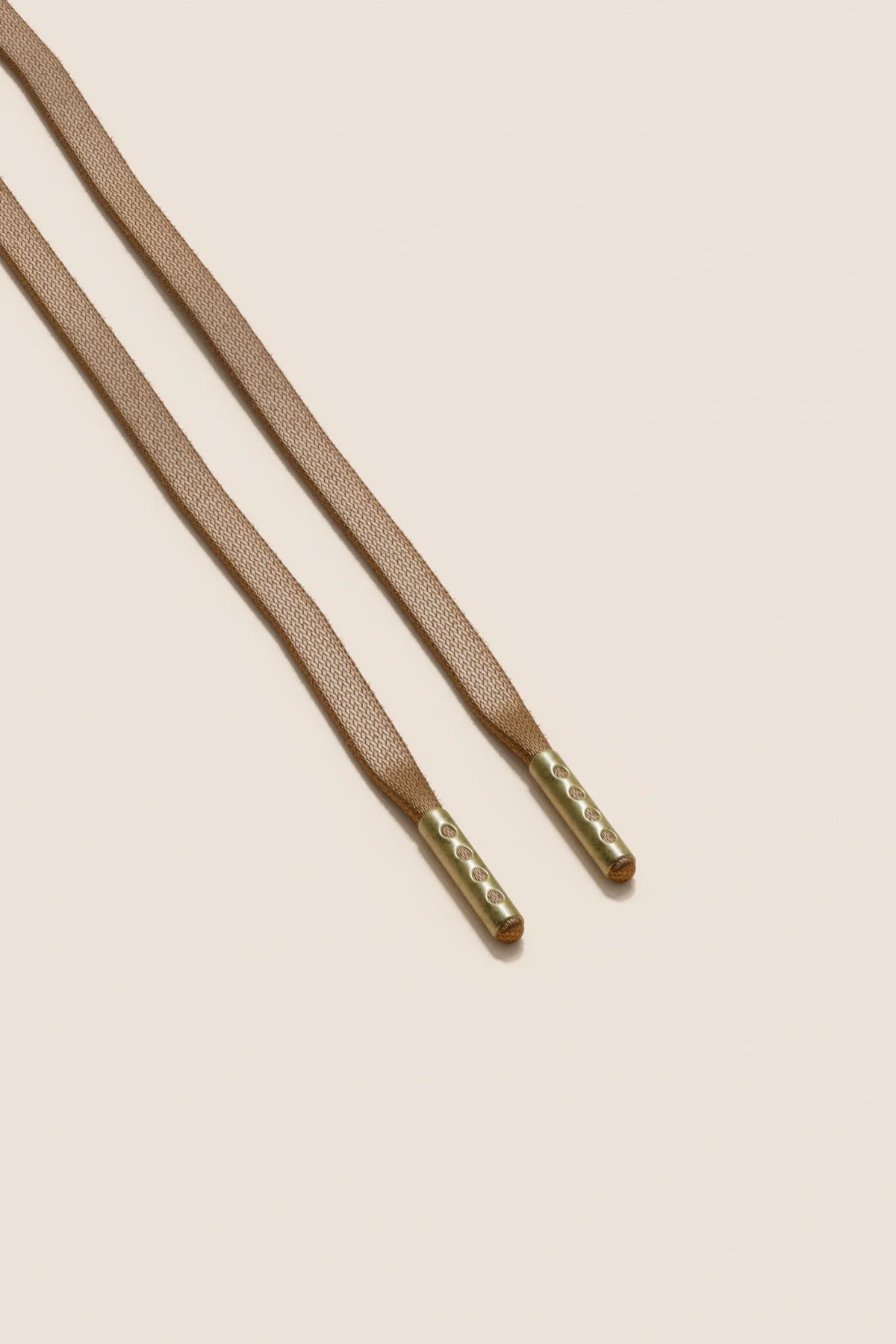 Taupe | Flat Waxed Shoelaces