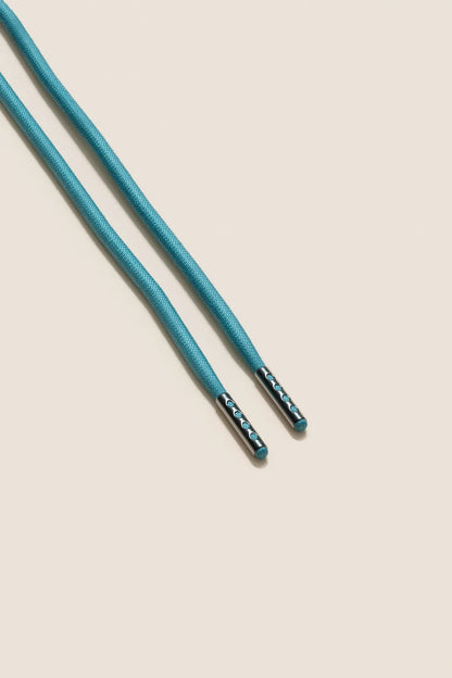 Turquoise | 4 mm Round Waxed Shoelaces