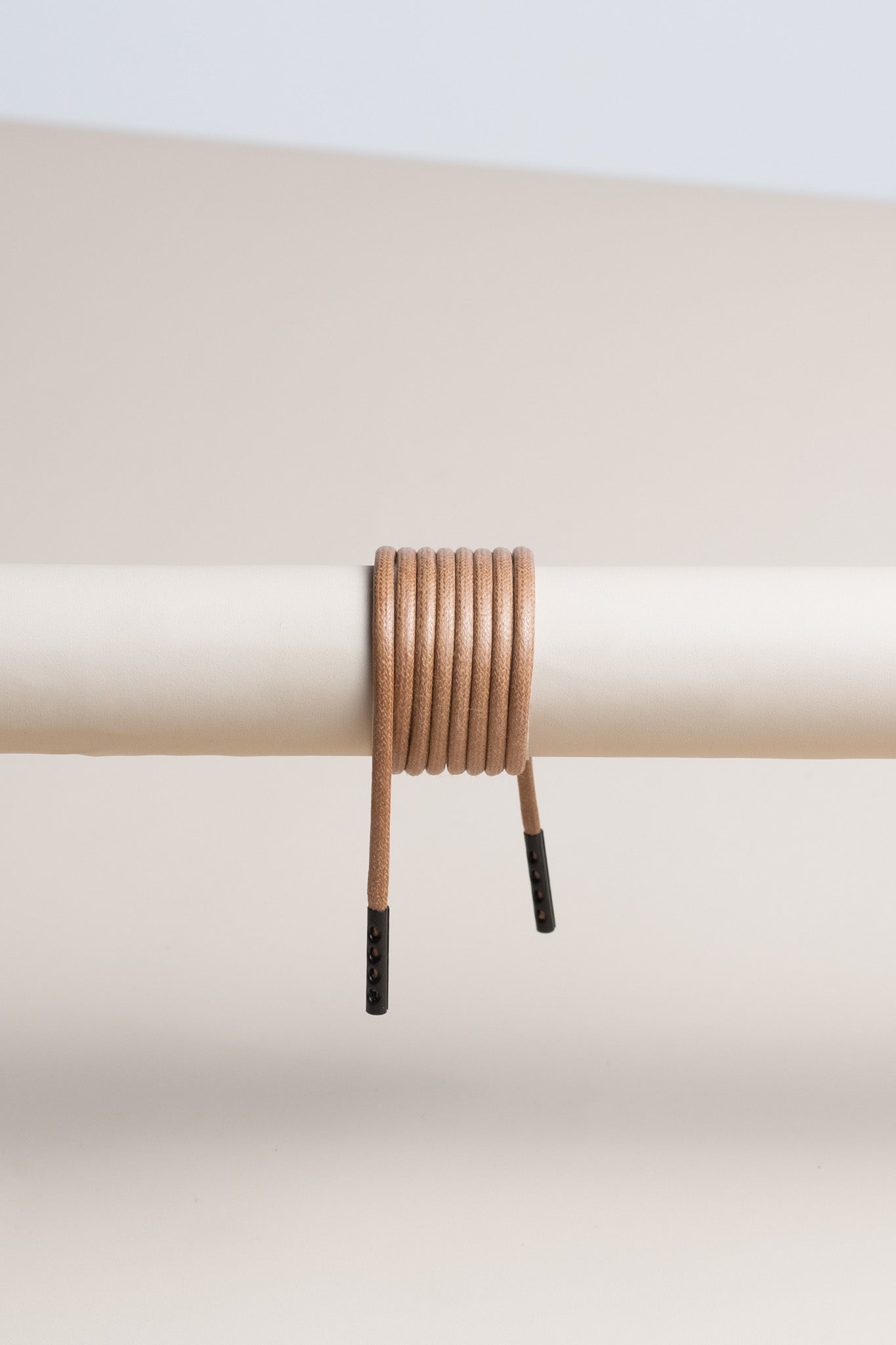 Taupe | Runde Gewachste Schnürsenkel